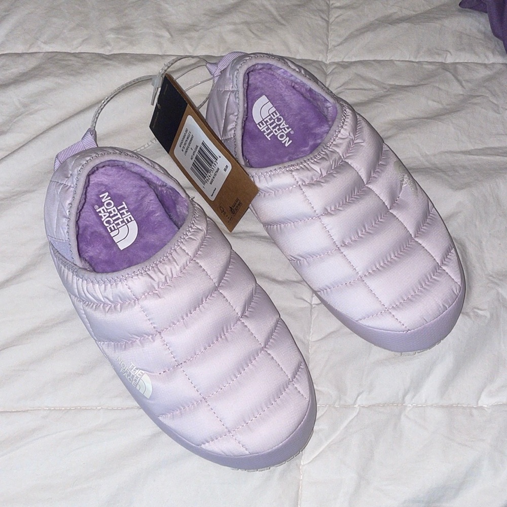 The North Face Thermoball Women's Lilac Quilted Slippers